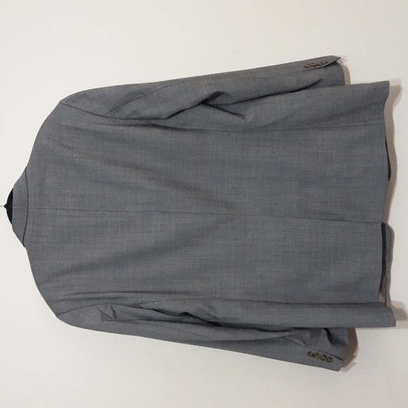 Ralph Lauren mens blazer suit plaid 100% wool Laine size 46L 2 buttons closure - Picture 3 of 8